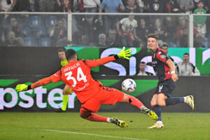 Genoa-Bologna 2-0, Thiago Motta lascia con una sconfitta