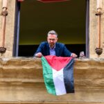 Bologna, Comune espone la bandiera della Palestina