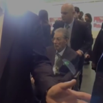 Milano, Confalonieri incontra Bossi: “Sono stato il primo a conoscerti”