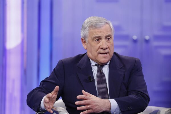 Il Ministro degli Esteri Antonio Tajani ospite a Porta a Porta