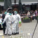 Germania, attacco con coltello a Mannheim: le immagini dal luogo dell’aggressione