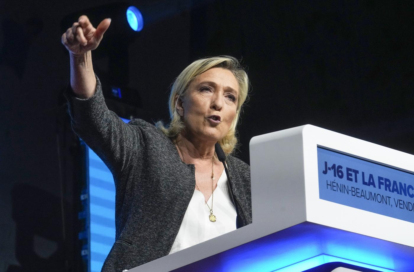 Europee, Le Pen: “Meloni? Spero che ciò che ci divide conti meno di ciò che ci unisce”
