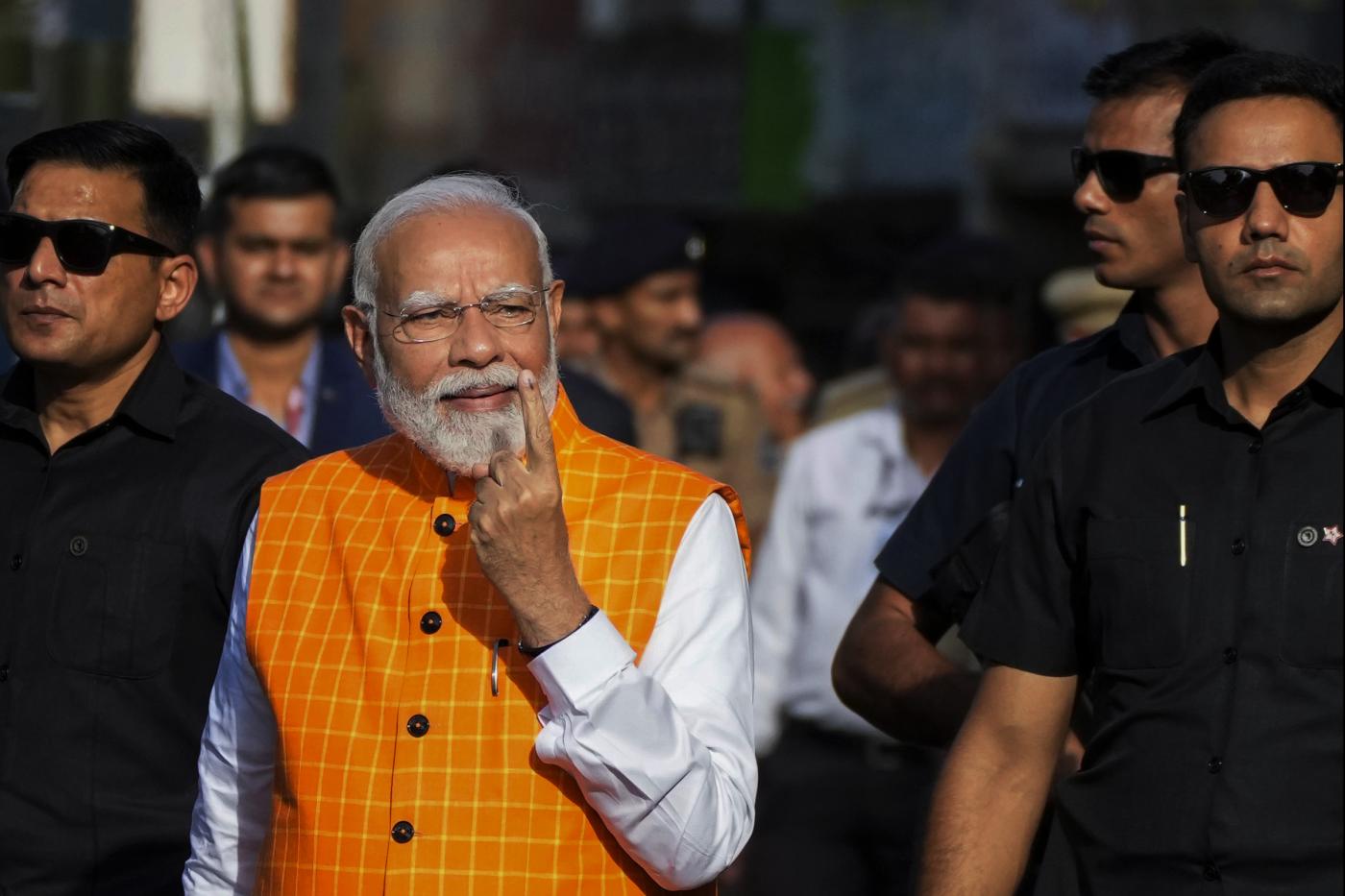 India, Modi festeggia la vittoria alle elezioni: “Impresa storica” India, Modi festeggia la vittoria alle elezioni: “Impresa storica”