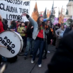 Buenos Aires, proteste femministe davanti al Congresso