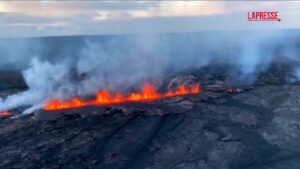 Hawaii, nelle immagini l’eruzione del Kilauea