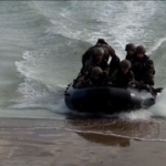 Francia, lo sbarco della Marina francese sulle spiagge del D-Day