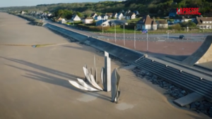 Normandia, D-Day: le spiagge dove sbarcarano gli alleati riprese dal drone