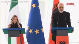 Migranti, Meloni in Albania: “Accordo con Tirana di grande respiro europeo”