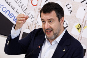 Conferenza stampa di Matteo Salvini alla Stampa estera