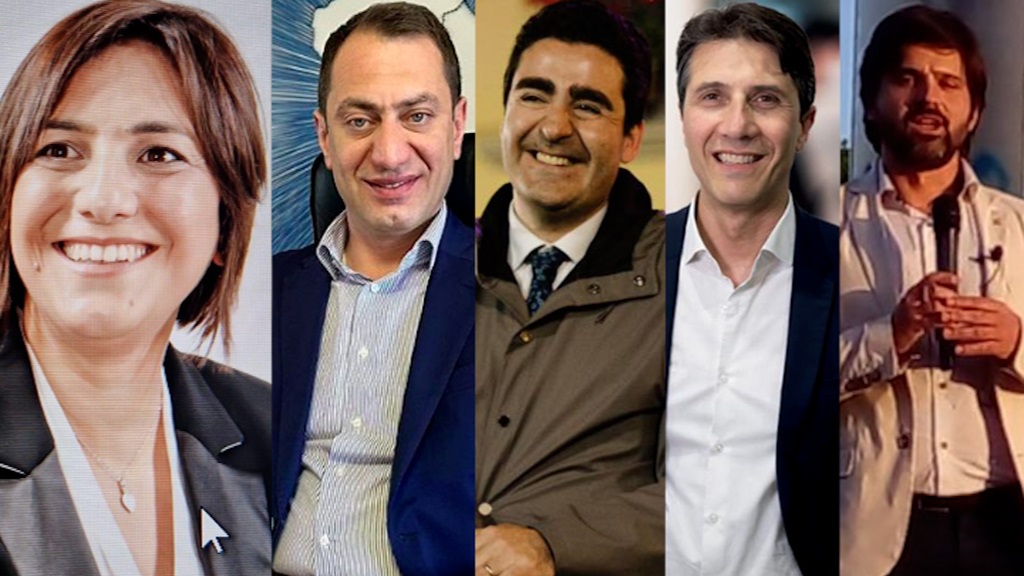 Amministrative, i 5 candidati sindaco a Potenza