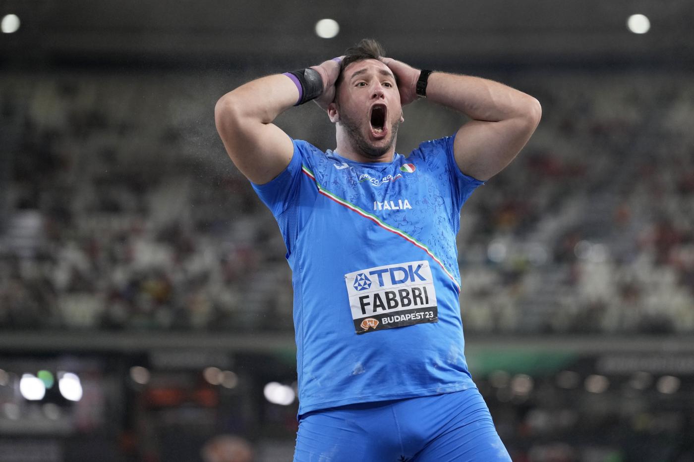 Europei, oro a Leonardo Fabbri nel peso