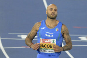 Roma, Marcell Jacobs - Europei di atletica 2024