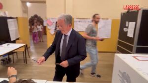 Europee, il voto di Romano Prodi a Bologna