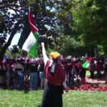 Usa, protesta pro Palestina alla Casa Bianca