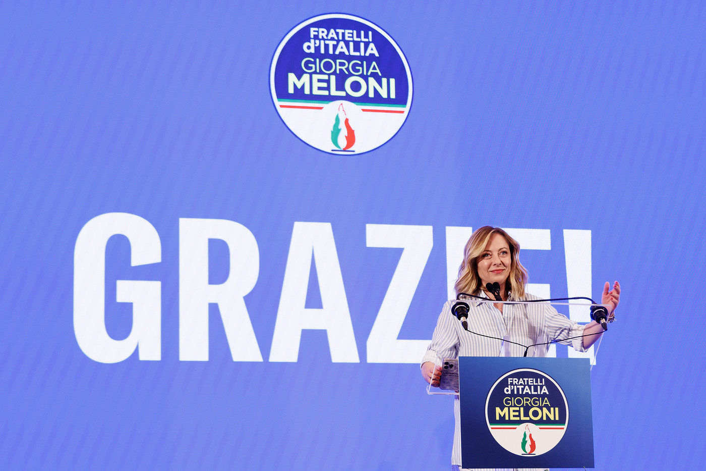 Europee, Meloni: “Notte più bella di quella delle politiche”