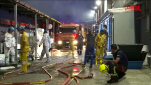 Thailandia, incendio in un mercato di Bangkok: morti centinaia di animali