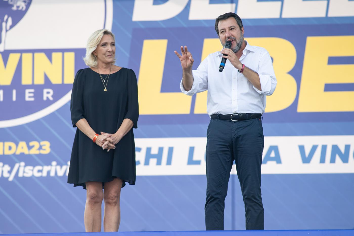 Europee, patto Salvini-Le Pen per unire le forze di centrodestra