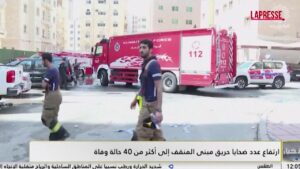 Kuwait, mega incendio in distretto Mangaf: almeno 41 morti