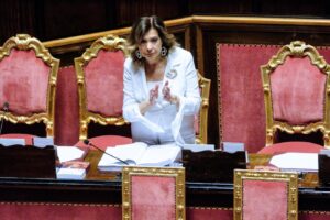 Roma - Senato esame del progetto di legge costituzionale sul premierato