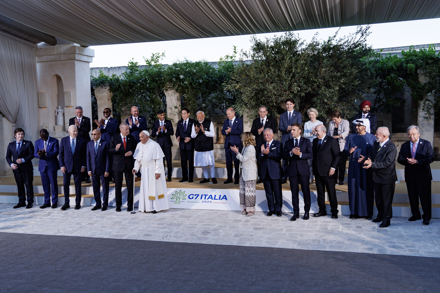G7, al via la seconda giornata. Papa Francesco arrivato a Borgo Egnazia
