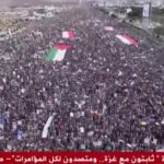 Yemen, folla oceanica a Sana’a per manifestazione pro-Palestina