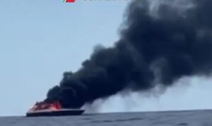 Elba, yacht di Stefania Craxi in fiamme: salvata la senatrice