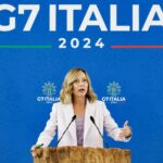 G7 Puglia, la conferenza stampa finale di Meloni: “Rafforzato impegno a sostegno Kiev”