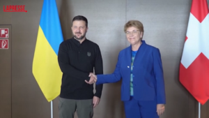 Ucraina, Zelensky arriva in Svizzera per la Conferenza di pace