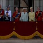 Kate Middleton, la principessa e la famiglia reale sul balcone di Buckingham Palace