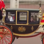 Kate Middleton, la principessa in carrozza con i figli al Trooping The Colour