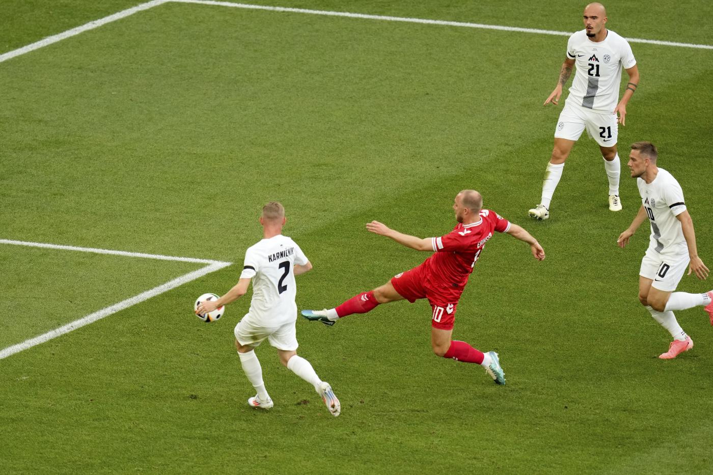 Euro 2024, Slovenia-Danimarca 1-1: Eriksen in gol tre anni dopo il malore Euro 2024, Slovenia-Danimarca 1-1: Eriksen in gol tre anni dopo il malore