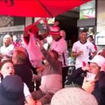 Euro 2024, i tifosi di Inghilterra e Serbia invadono Gelsenkirchen