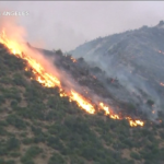 Usa, incendio nella contea di Los Angeles: 1.200 evacuati