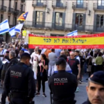 Barcellona, manifestazione pro-Israele chiede la liberazione degli ostaggi