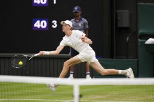 Tennis, Wimbledon 2023 semifinale - Jannik Sinner vs Novak Djokovic