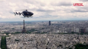 Parigi 2024, massima sicurezza per le Olimpiadi: elicotteri pattugliano spazio aereo