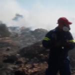 Grecia, incendio vicino a Atene: vigili del fuoco al lavoro