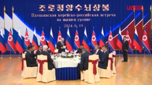Nord Corea-Russia, Kim e Putin brindano alla partnership strategica