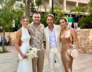 Pippo Inzaghi si sposa, a Formentera le nozze con Angela Robusti