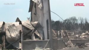 New Mexico, incendi fuori controllo a Ruidoso: due morti e migliaia di strutture distrutte