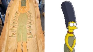Egitto, la scoperta della mummia che sembra Marge Simpson