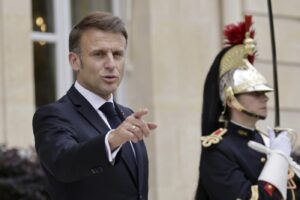French President Macron receives Senegalese counterpart Diomaye Faye in Paris