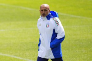 Allenamento Italia in vista della gara contro la Croazia di EURO 2024