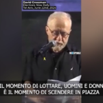 Israele, lo scrittore David Grossman in piazza contro Netanyahu: “È il momento di lottare”