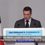 Francia, Bardella pronto a cambiare la riforma delle pensioni di Macron