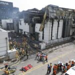Sud Corea, incendio in fabbrica batterie al litio: almeno 16 morti