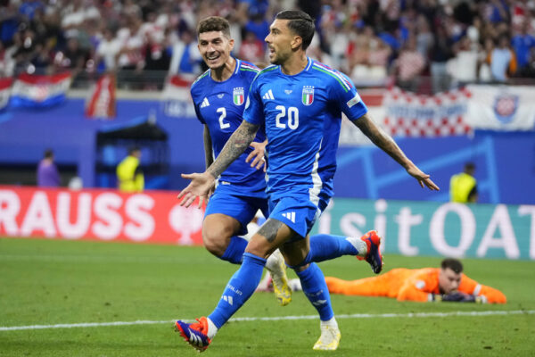 Euro 2024, Italia-Croazia 1-1: Zaccagni segna all’ultimo minuto e regala gli ottavi agli Azzurri