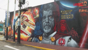 Perù, inaugurato il murales per i 25 anni di Star Wars Episodio 1 nella capitale Lima