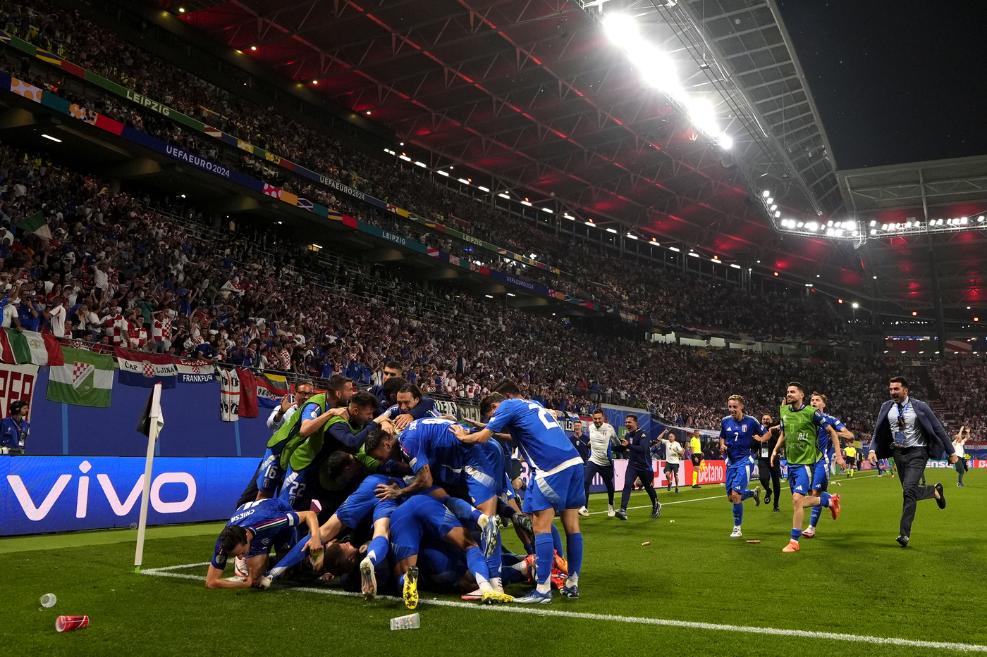 Euro 2024, gol di Zaccagni al 98′: Italia agli ottavi con la Svizzera