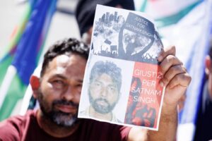 Satnam Singh, a Latina la comunità indiana manifesta contro il caporalato